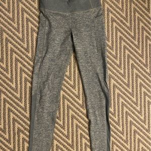 Athleta girl snowball tights. Leggings Green heather. Size 14. Great condition.